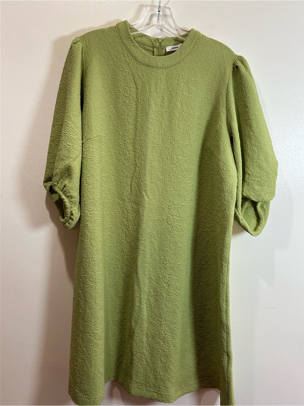 Samsoe Samsoe Junis Ss Dress In Tarragon View 2